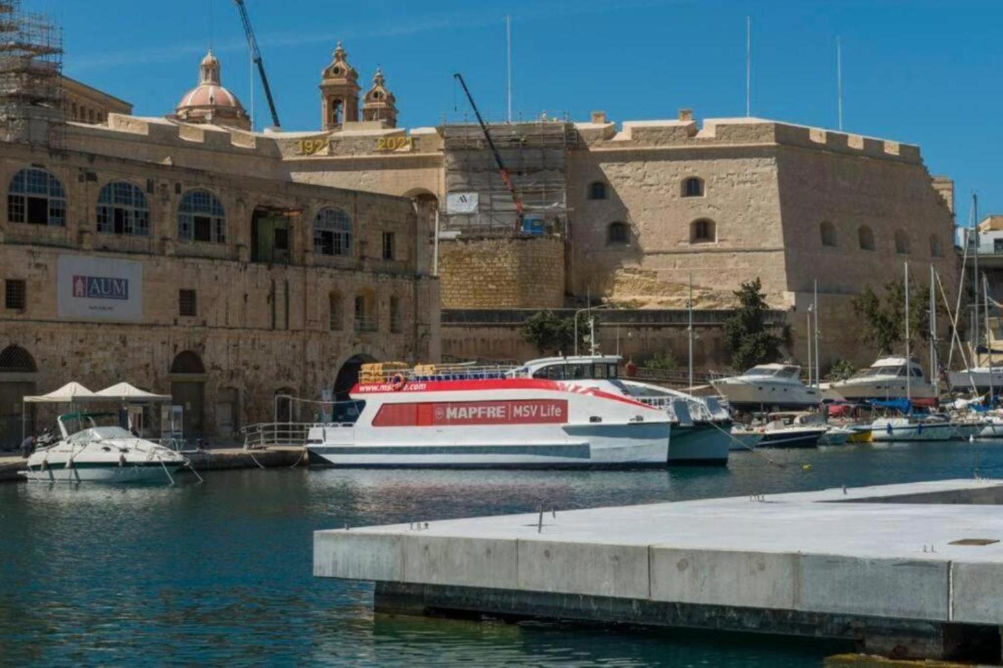 Authentic 1St Fl Apartment At The 3 Cities Marina Cospicua Bagian luar foto